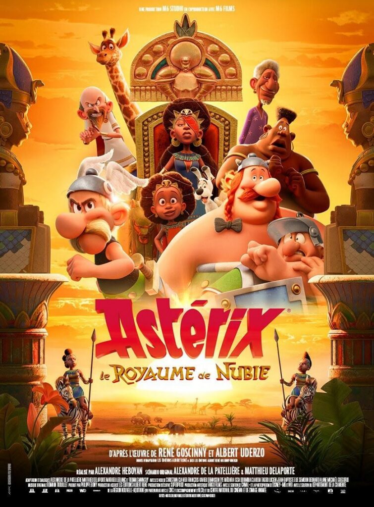 Affiche d'un film Astérix en animation