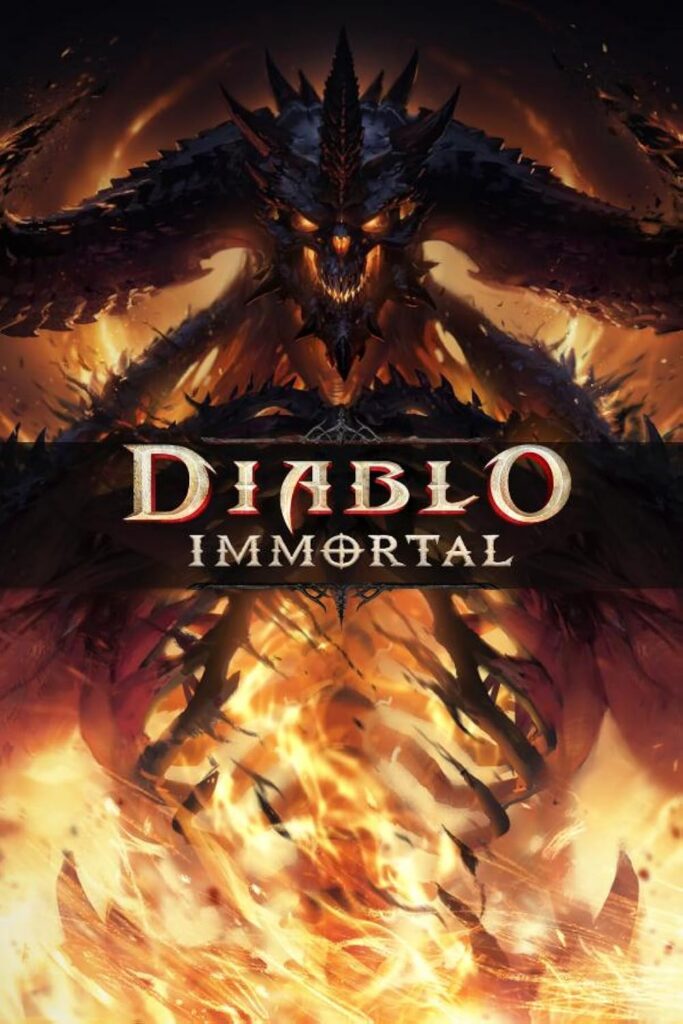 Visuel de cinématique du jeu Diablo