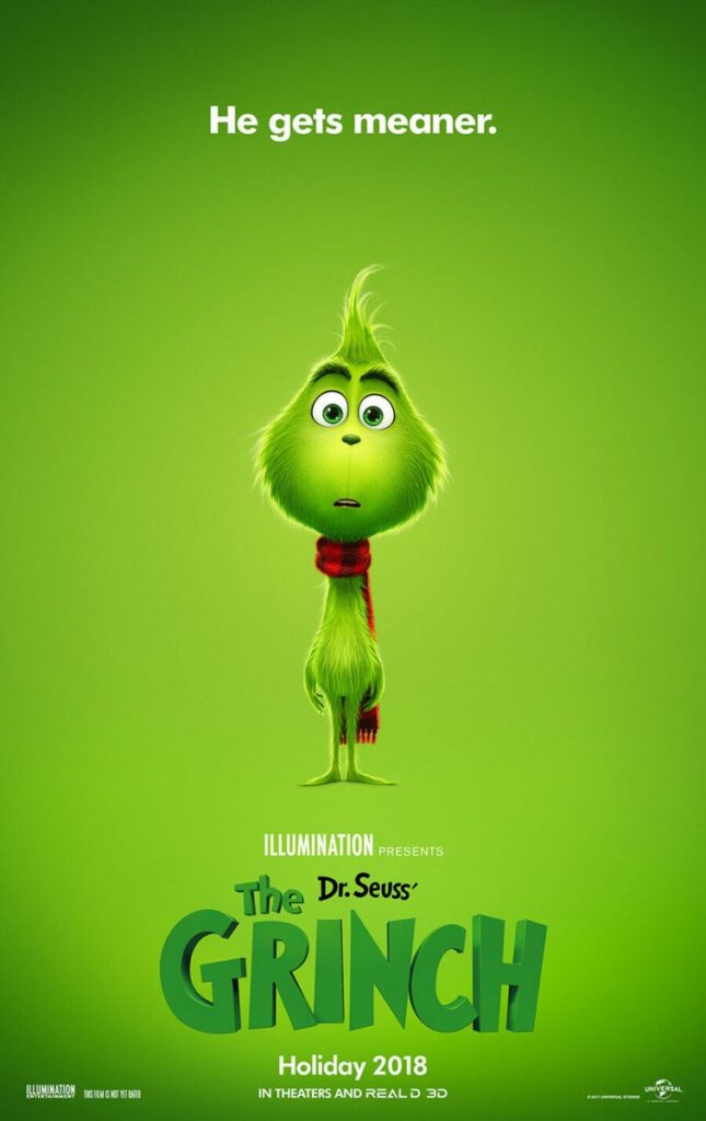 Affiche du film Le Grinch (Illumination)