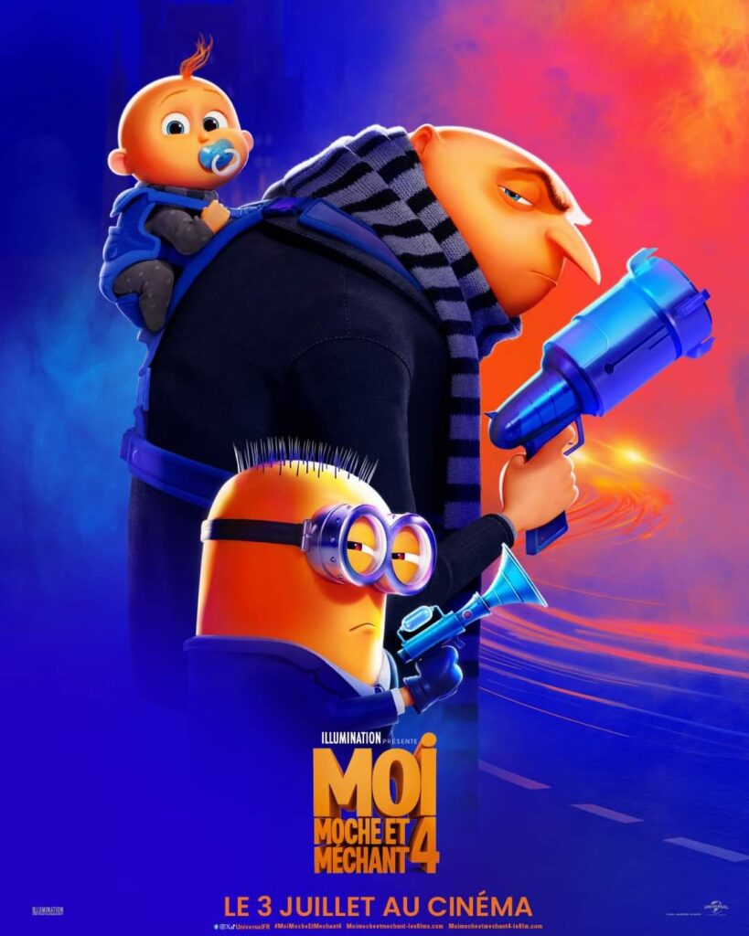 Affiche du film Moi, moche et méchant 4 (Illumination)